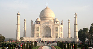 Der Taj Mahal in Indien