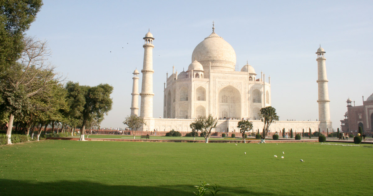 Der Taj Mahal in Indien – Ralf in Indien Reisetagebuch