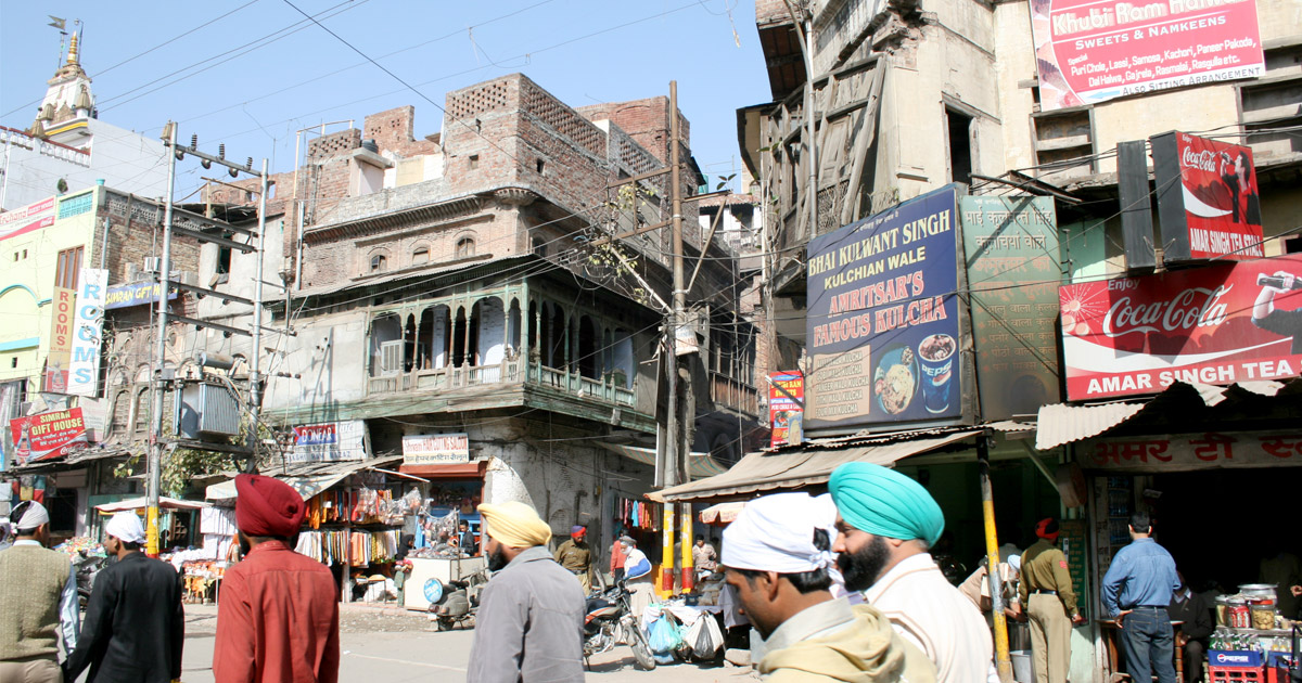 Straßenbild in Amritsar – Ralf in Indien Reisetagebuch